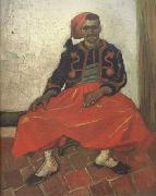 The Seated Zouave (nn04), Vincent Van Gogh